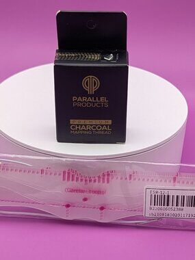 Parallel Products Eyebrow Mapping Thread 15 Meters NIB + 10pc Eyebrow Rulers NIP